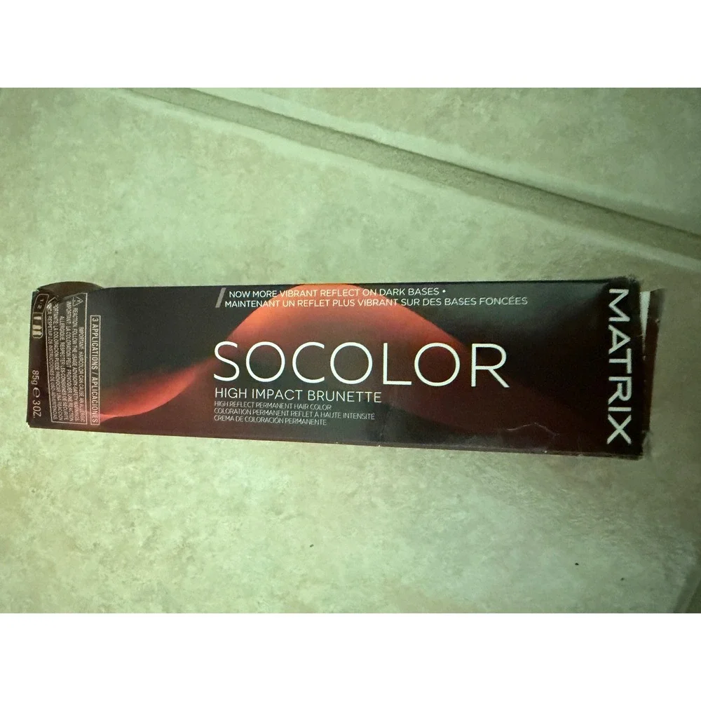 Matrix SoColor Permanent Hair Color JN .7 Jade Neutral High Impact Brunette 3 oz